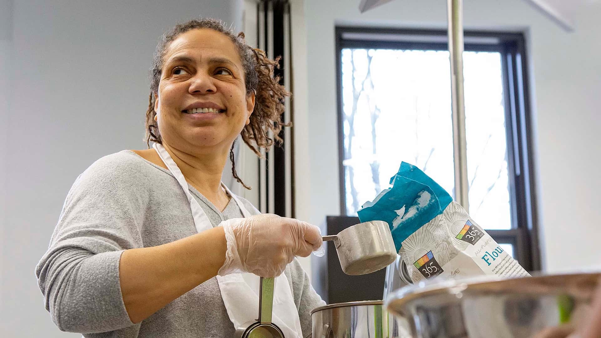 Sandy Mitchell at Englewood Community Kitchens